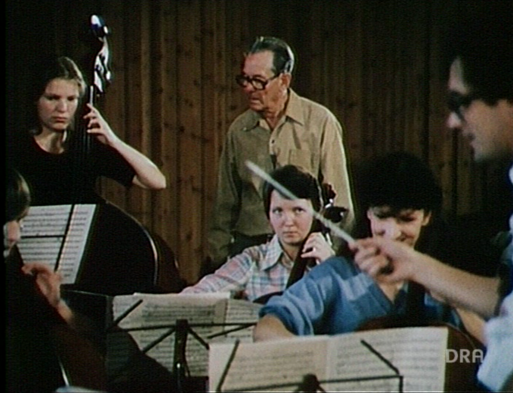Von der Kraft des Liedes (1984): Eberhard Schmidt mit dem Jugendorchester