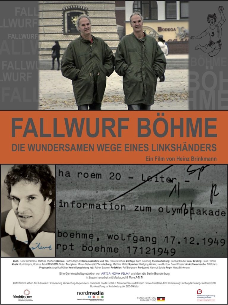 Plakat zum Film: Fallwurf Böhme. Die wundersamen Wege eines Linkshänders