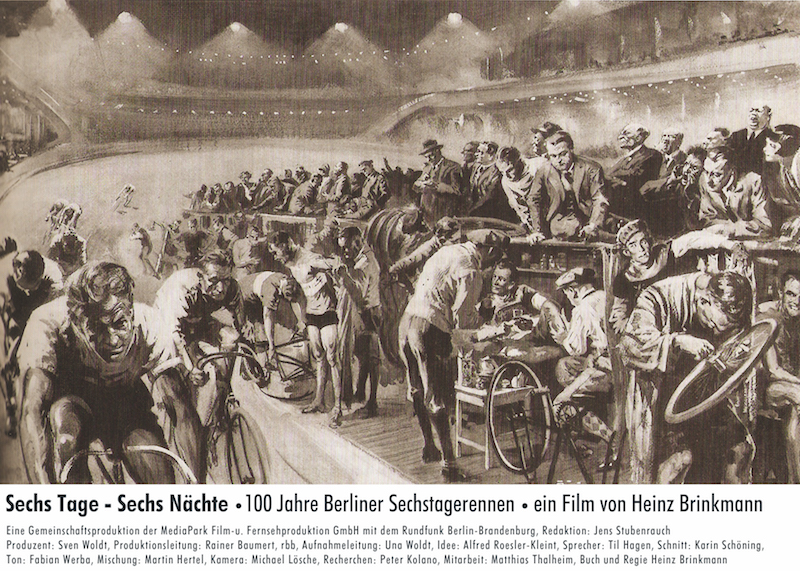 Plakat zum Film: Sechs Tage - Sechs Nächte - 100 Jahr Berliner Sechstagerennen